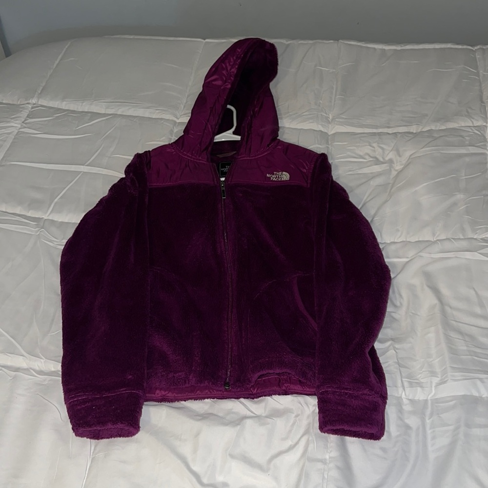 Purple Fleece North Face Jacket